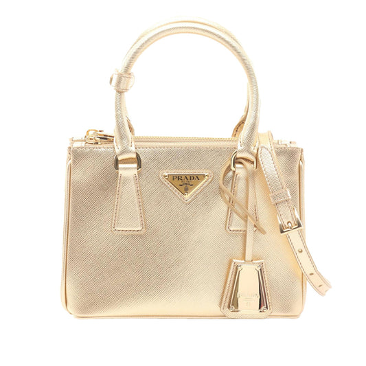 Borsa Prada Galleria Double Zip Mini