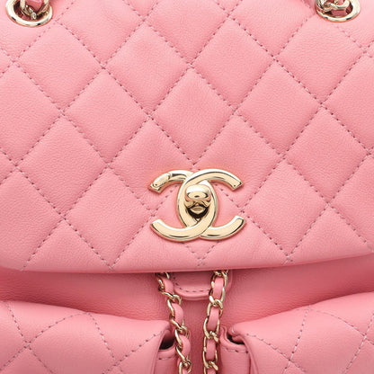 Chanel Duma Pockets Drawstring Backpack
