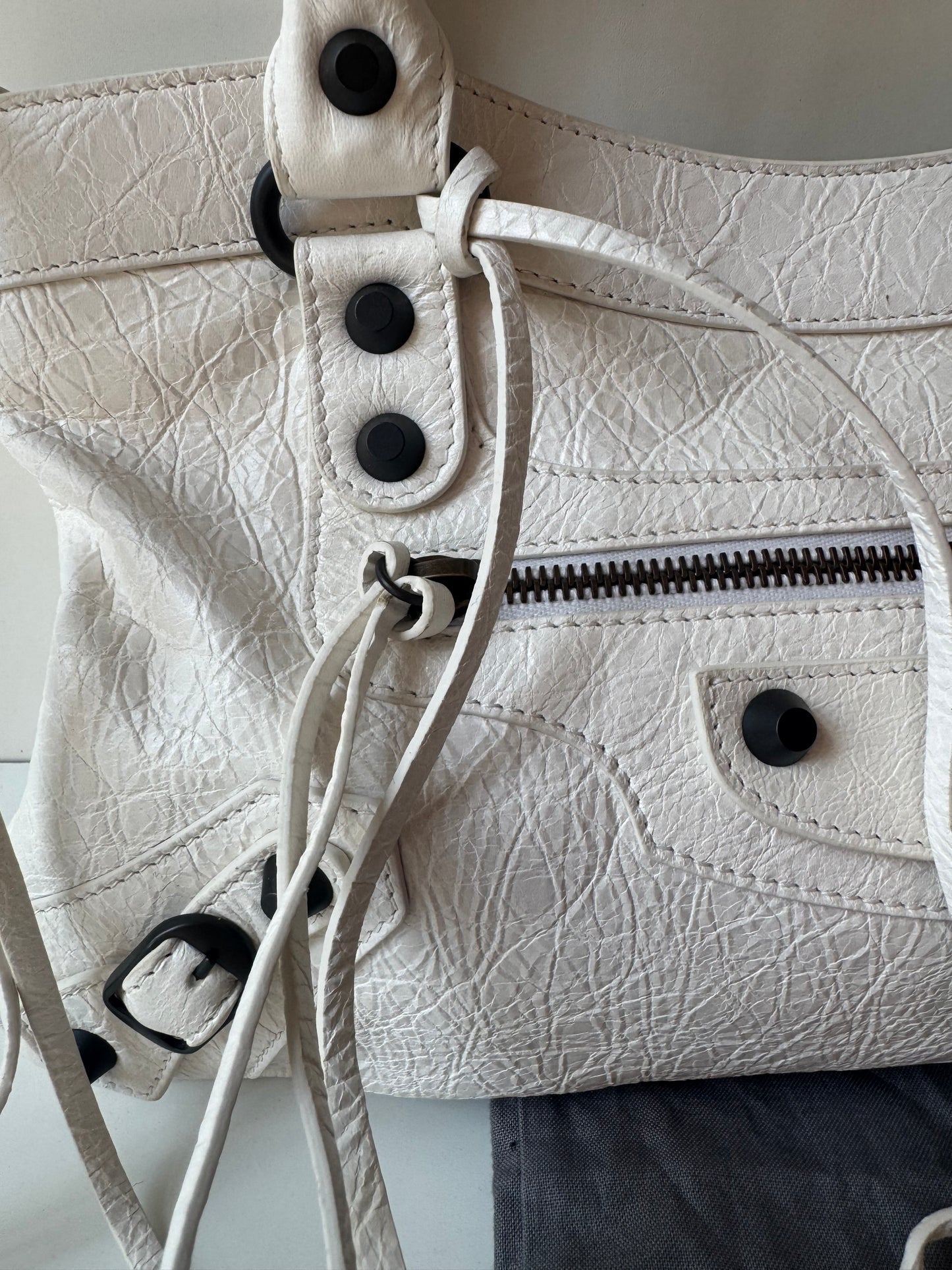 Balenciaga Lambskin Motocross Classic First secondhand Bag