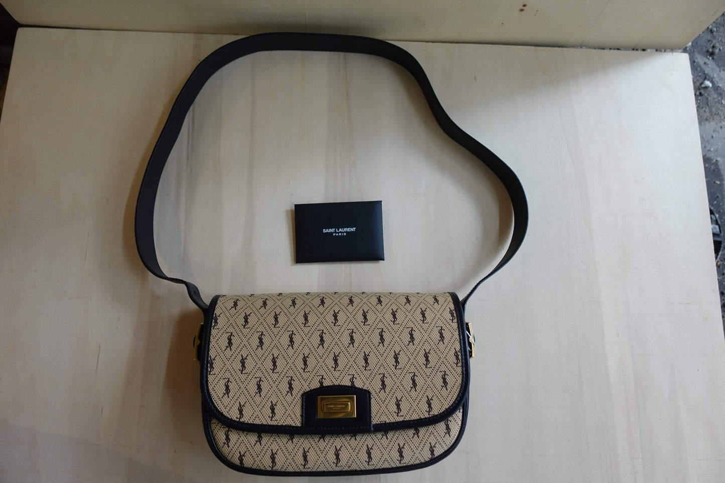 Saint Laurent Canvas Monogram All Over