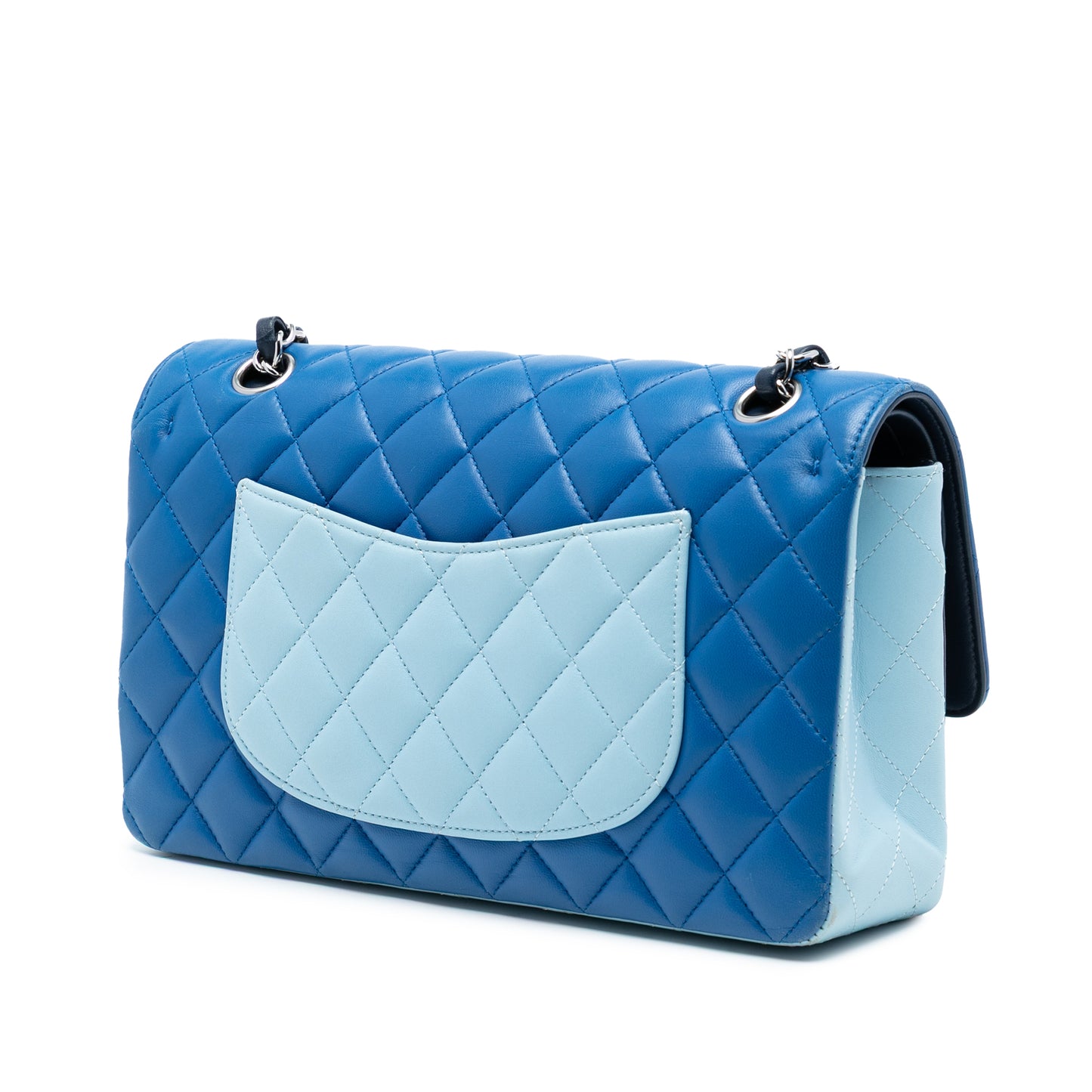 Chanel Medium Tricolor Classic Double Flap