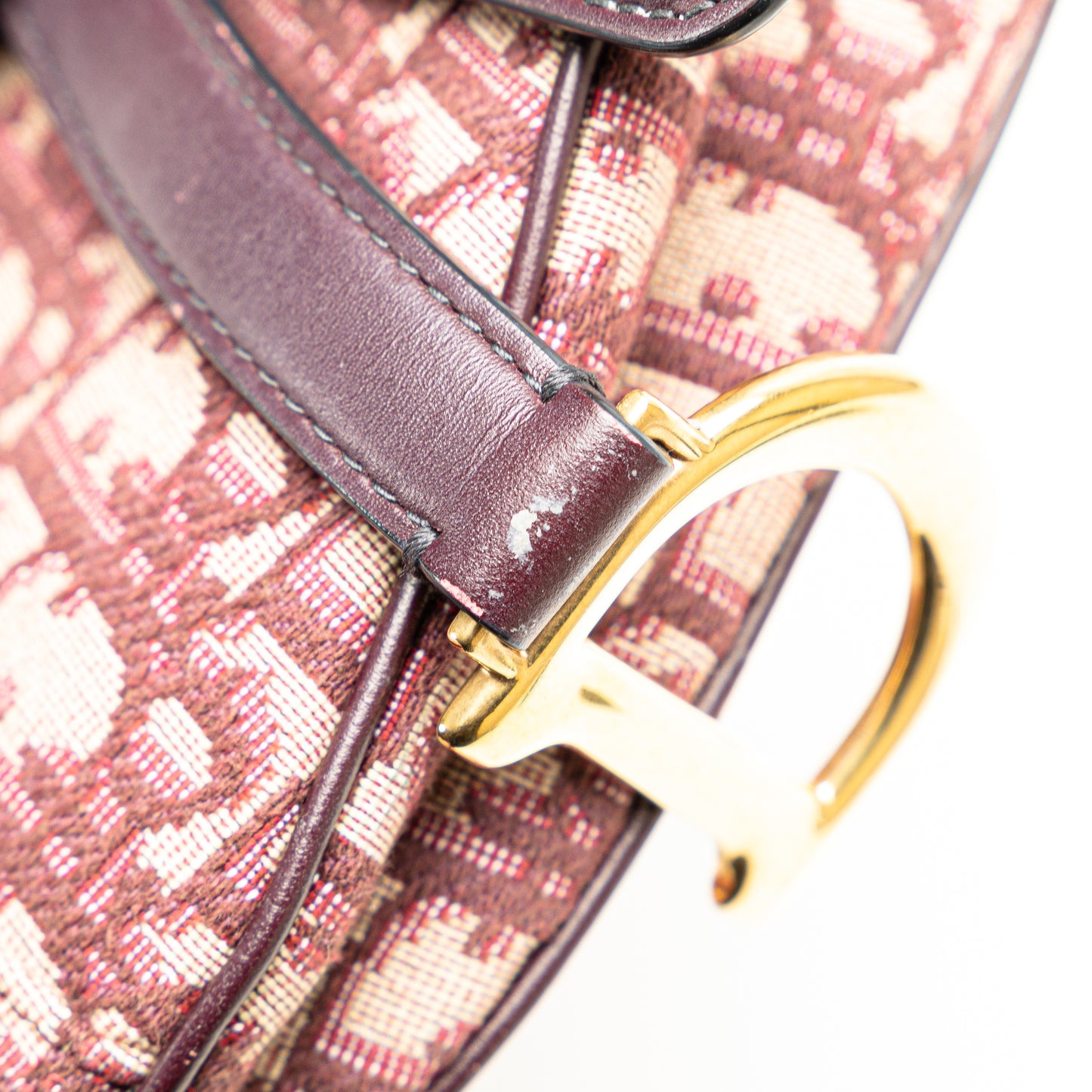 Dior Mini Saddle Jacquard