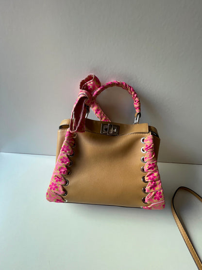 Fendi Mini Ribbon Whipstitch Pekaboo used bag