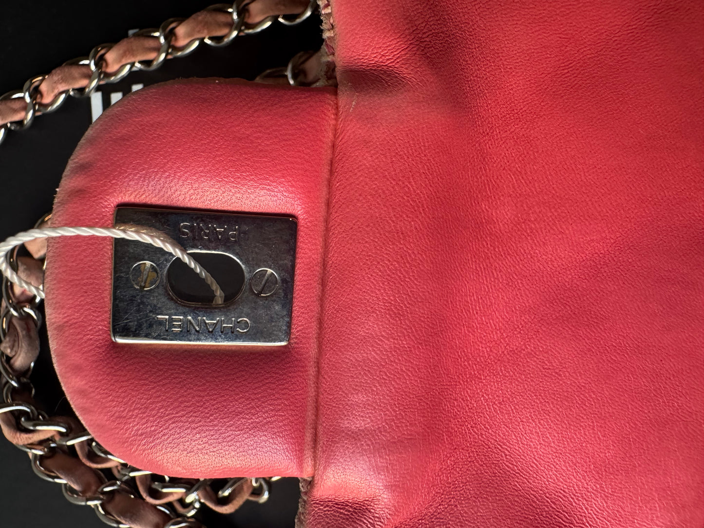 Chanel Quilted Tweed Espadrille Chain Flap