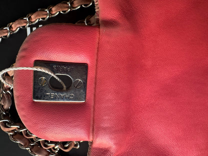 Chanel Quilted Tweed Espadrille Chain Flap
