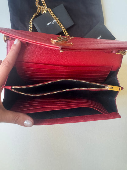 Saint Laurent Cassandre Wallet On Chain