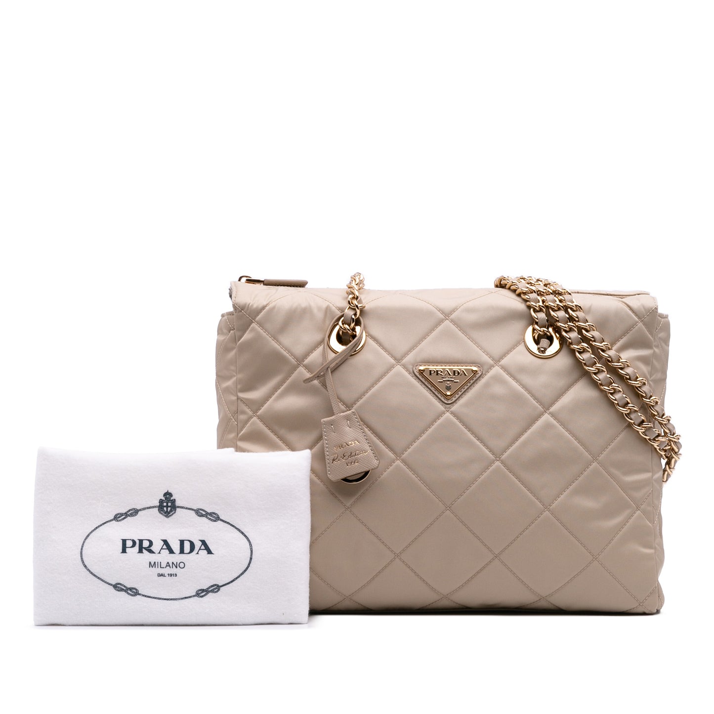 Prada Re-Nylon Re-Edition 1995 Chaine Shoulder Bag