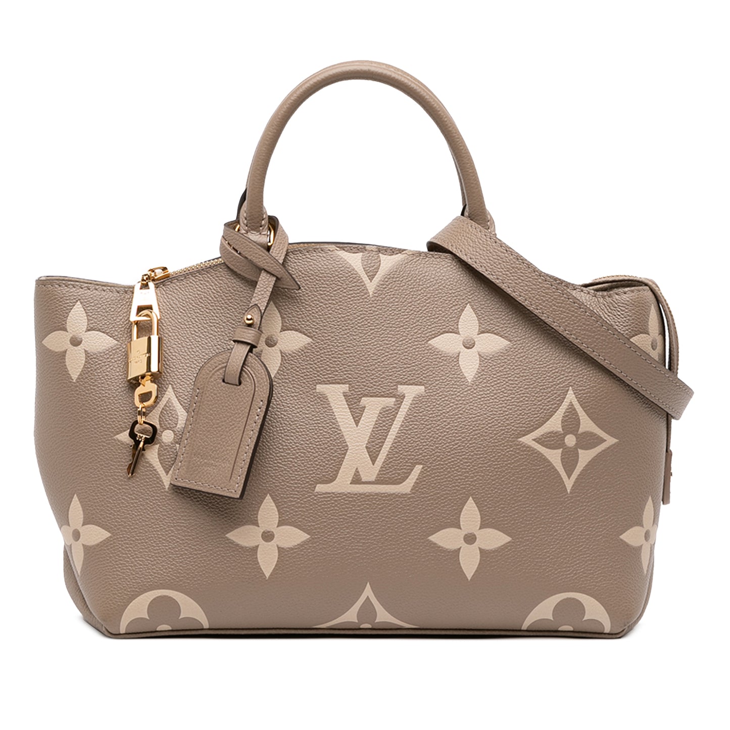 Louis Vuitton Bicolor Monogram Empreinte Giant Petit Palais