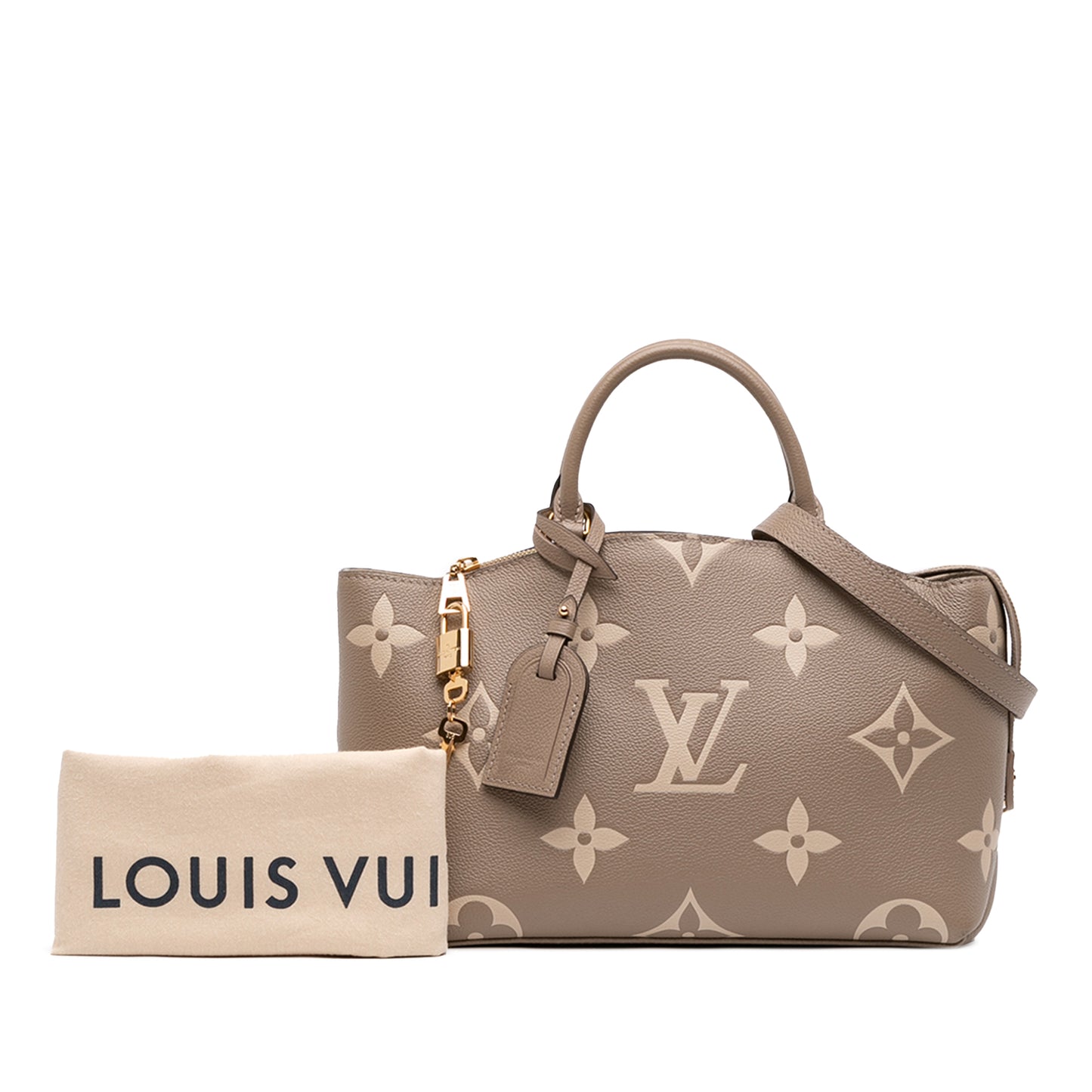 Louis Vuitton Bicolor Monogram Empreinte Giant Petit Palais