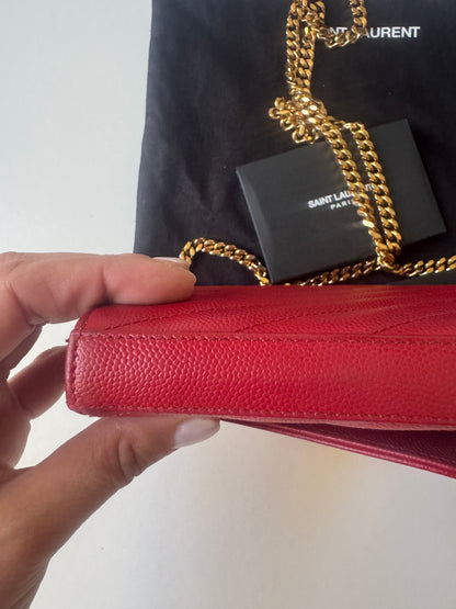 Saint Laurent Cassandre Wallet On Chain