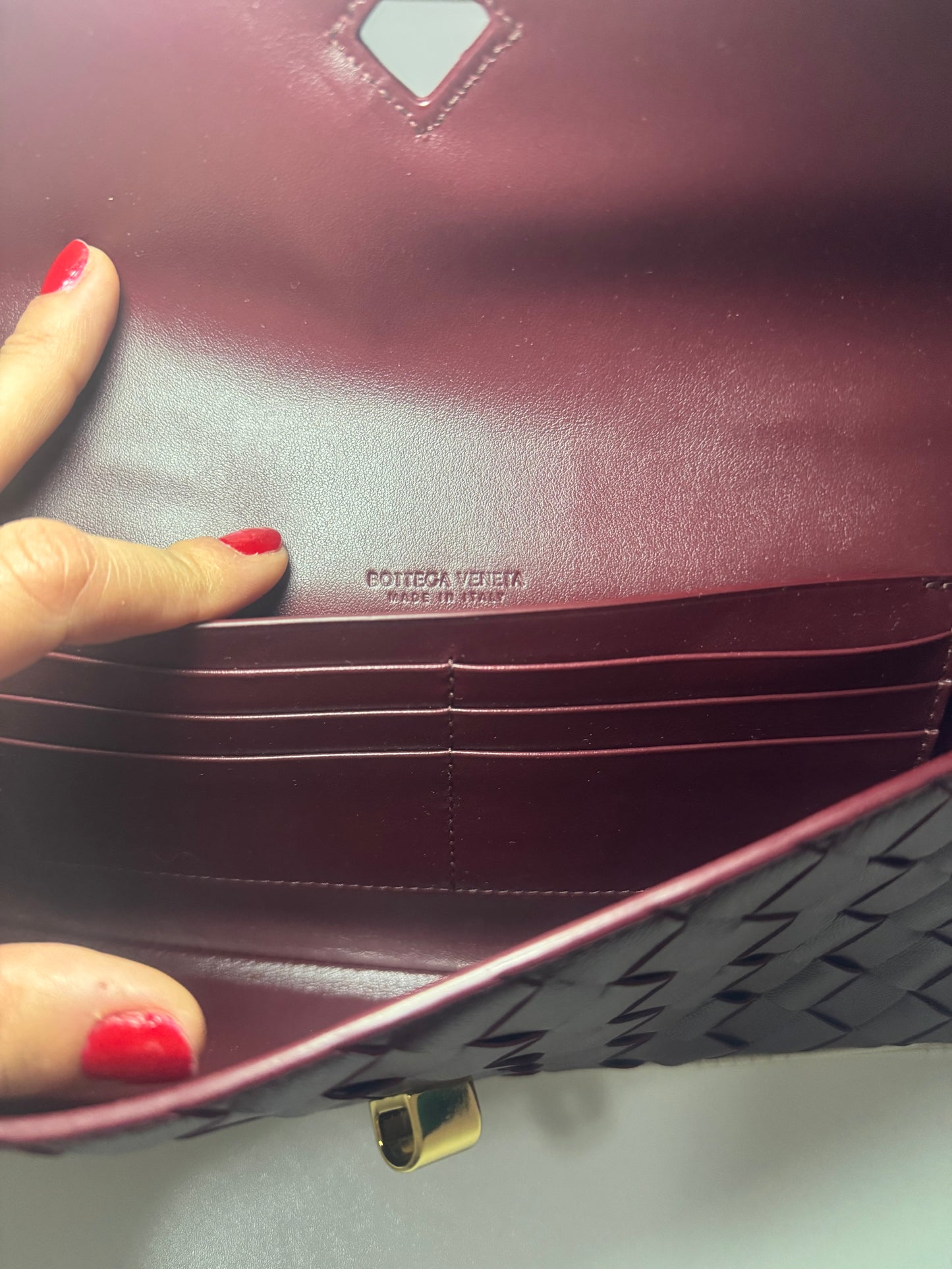 Bottega Veneta Andiamo Clutch