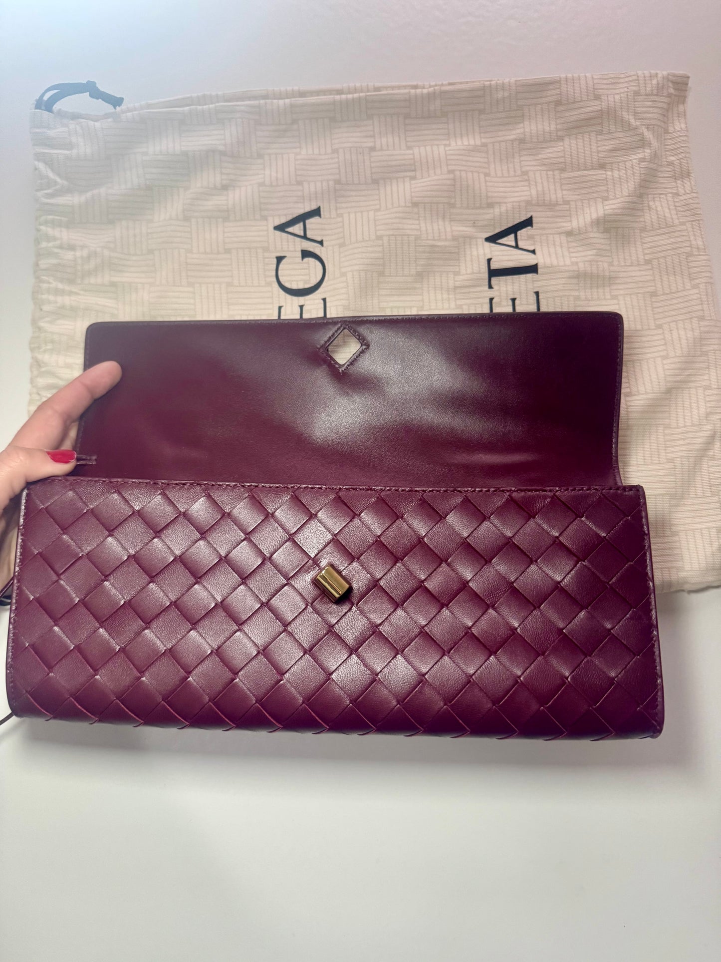 Bottega Veneta Andiamo Clutch