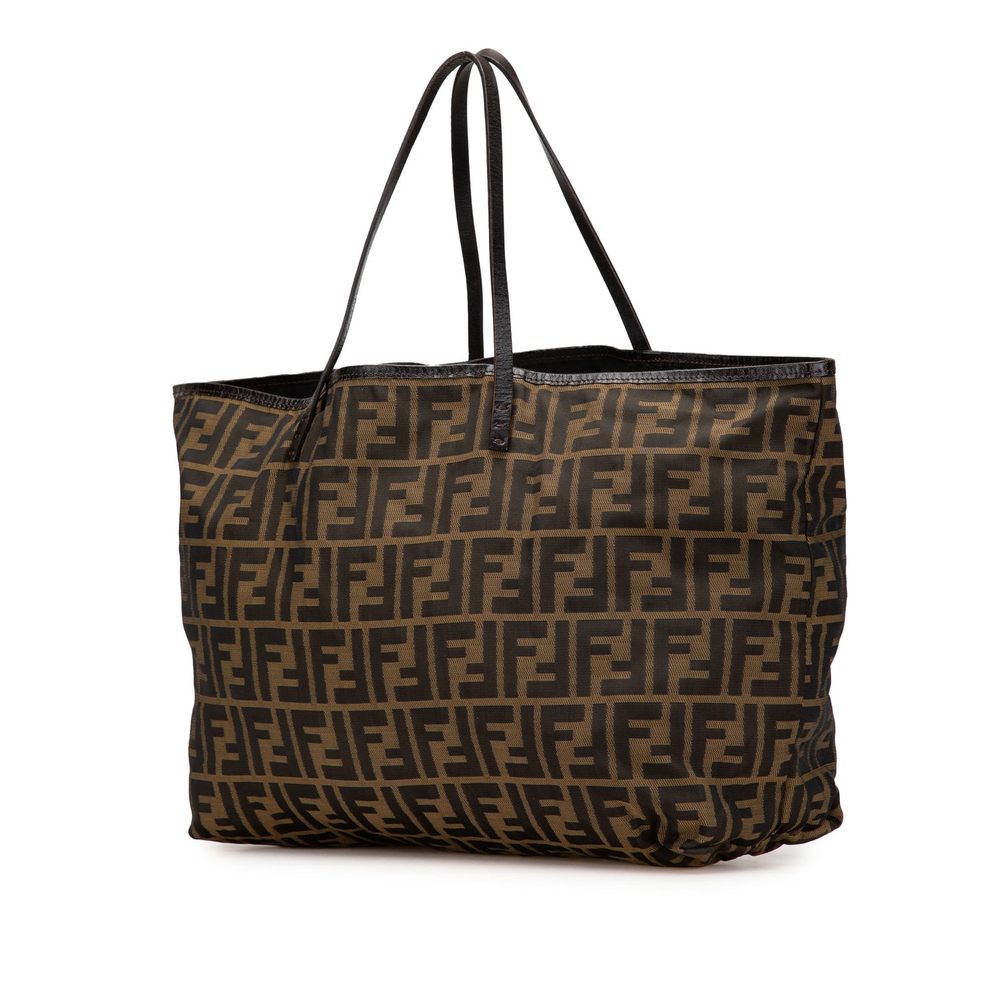 Fendi Zucca Canvas Roll Tote