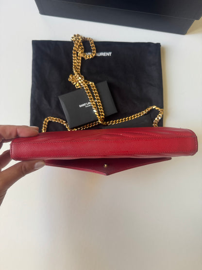 Saint Laurent Cassandre Wallet On Chain