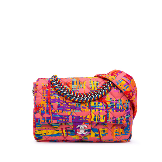 Chanel CC Foulard Printed Flap