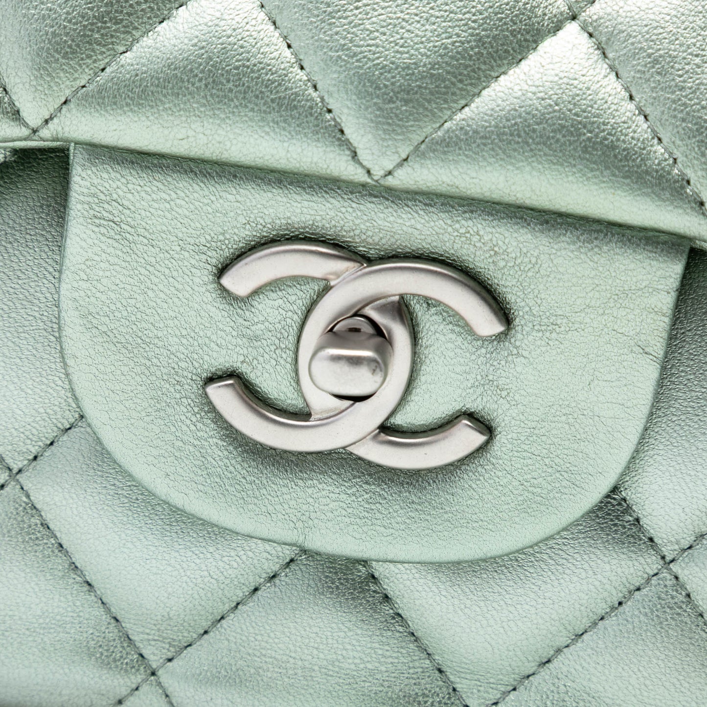 Chanel Metallic Jumbo
