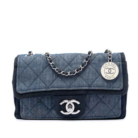 Borsa Chanel Bicolor Medallion Flap