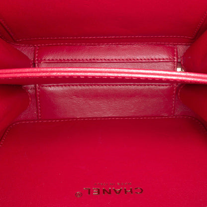 Chanel Caviar Filigree Vanity Case