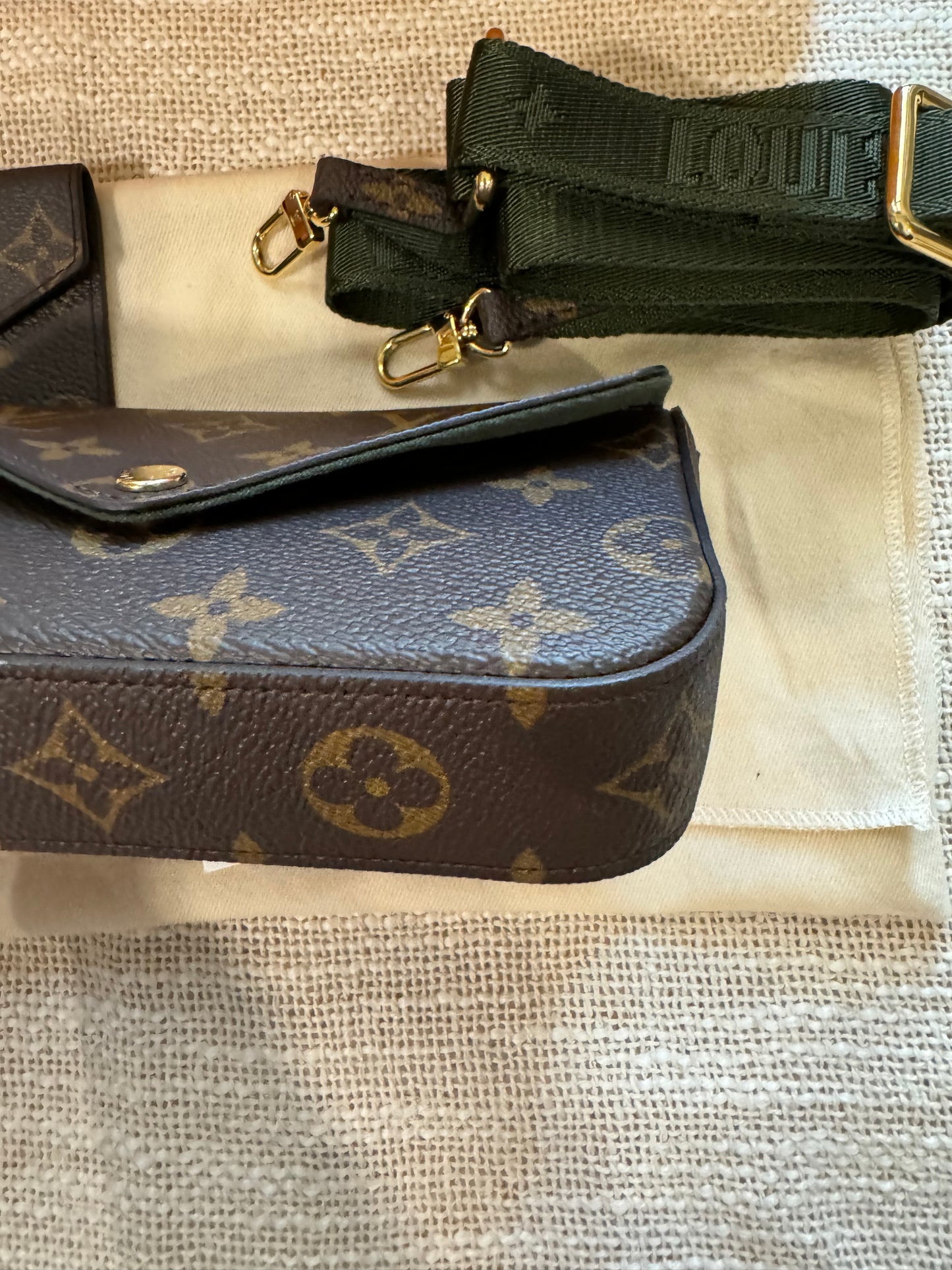 Louis Vuitton Monogram Félicie Strap and Go