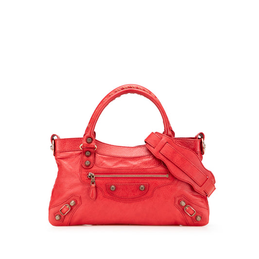 Balenciaga Motocross Classic First Giant 12 Satchel