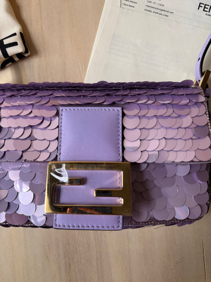 Fendi Mini Baguette Sequin