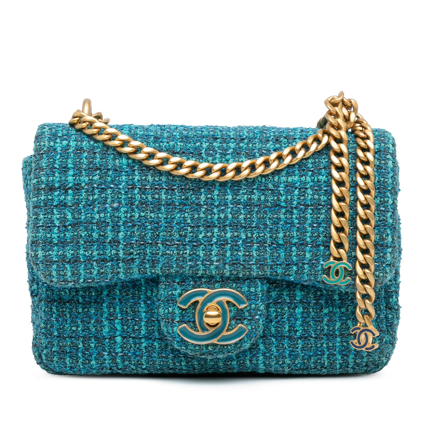 Chanel Mini Tweed pending CC flap