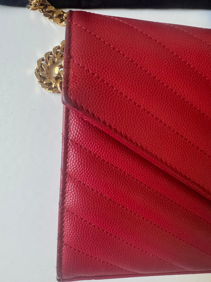 Saint Laurent Cassandre Wallet On Chain