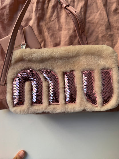 Miu Miu Logo Camera Bag
