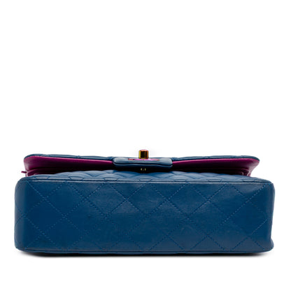 Chanel Small Classic Rainbow Double Flap