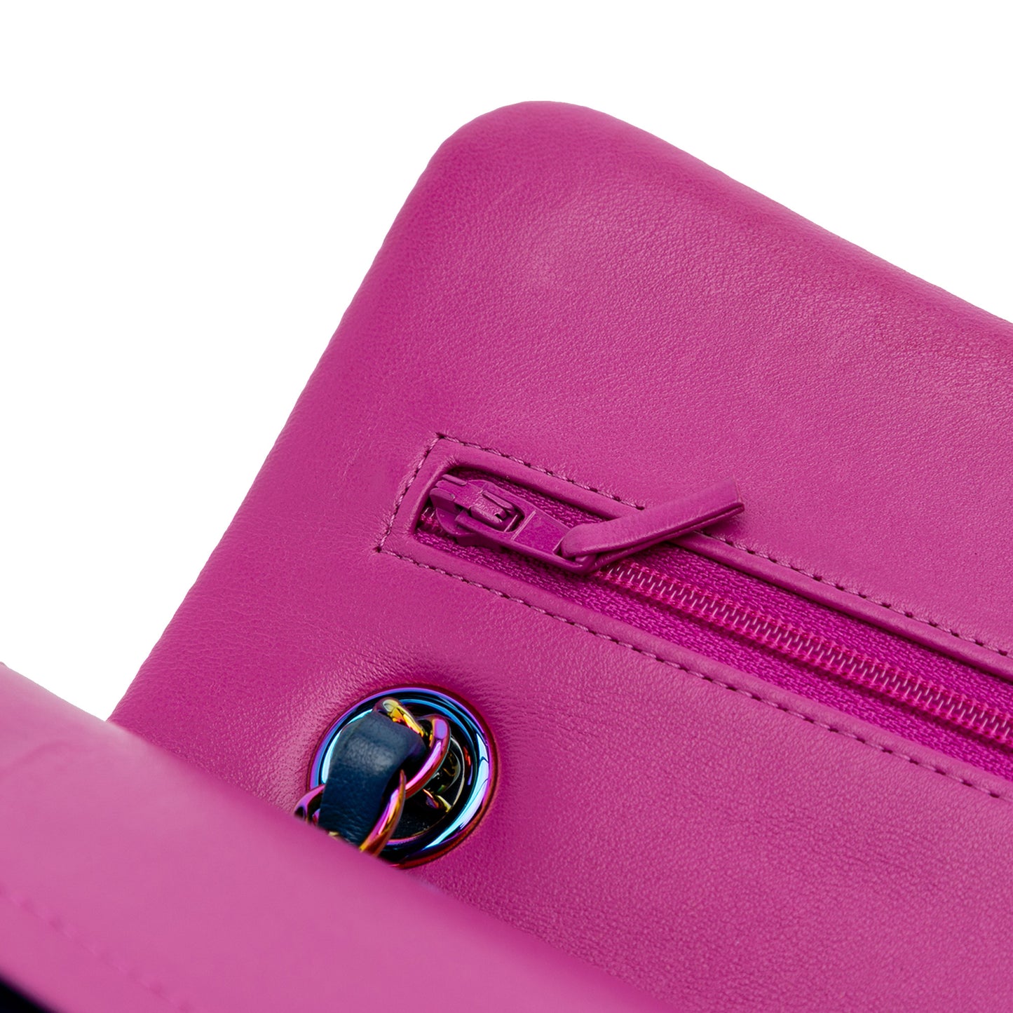 Chanel Small Classic Rainbow Double Flap