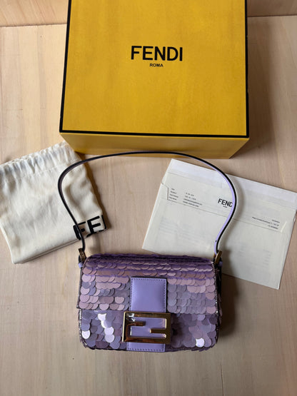 Fendi Mini Baguette Sequin