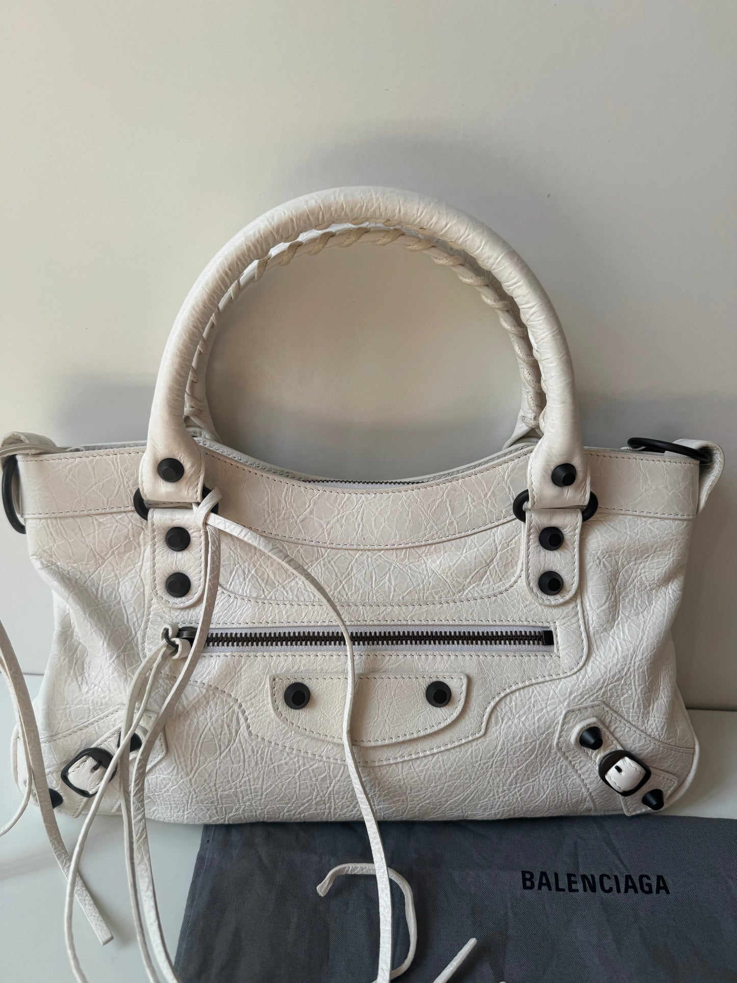 Balenciaga Lambskin Motocross Classic First secondhand Bag