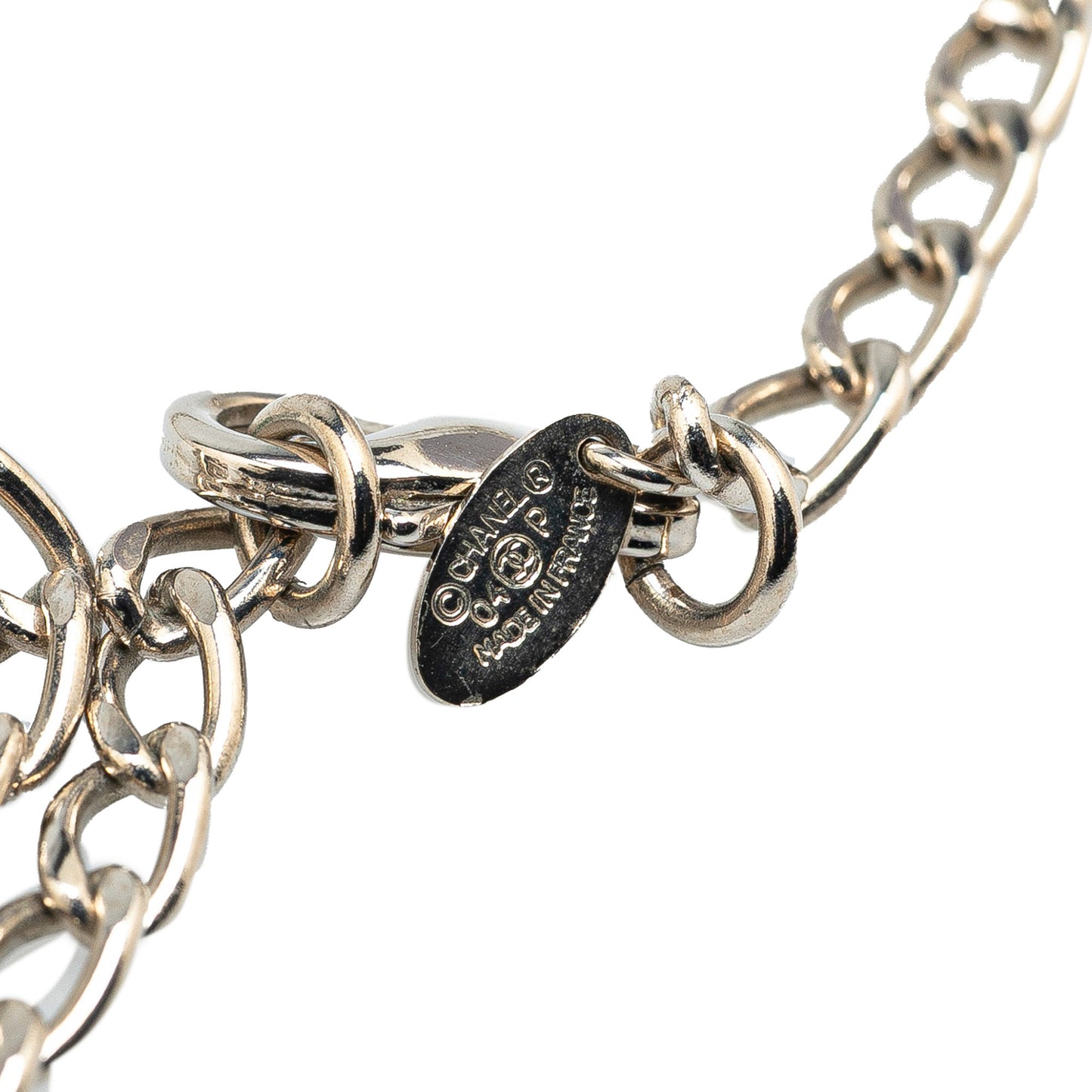 Chanel CC Camellia Pendant Necklace