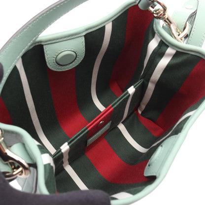 Gucci GG Supreme Emblem Bucket Bag