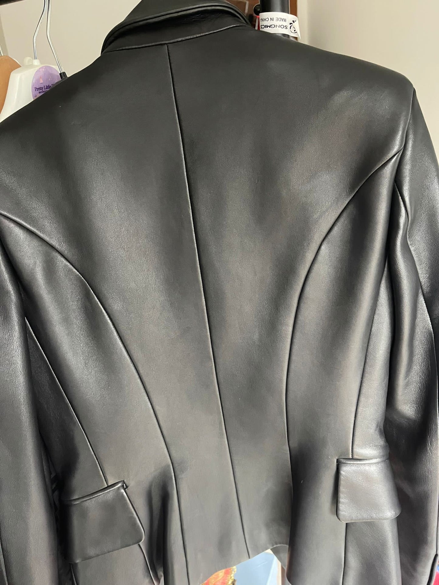 Balmain leather jacket