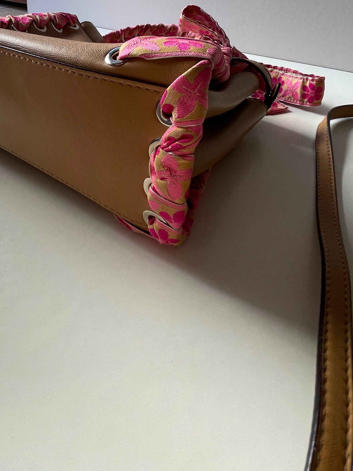 Fendi Mini Ribbon Whipstitch Pekaboo used bag