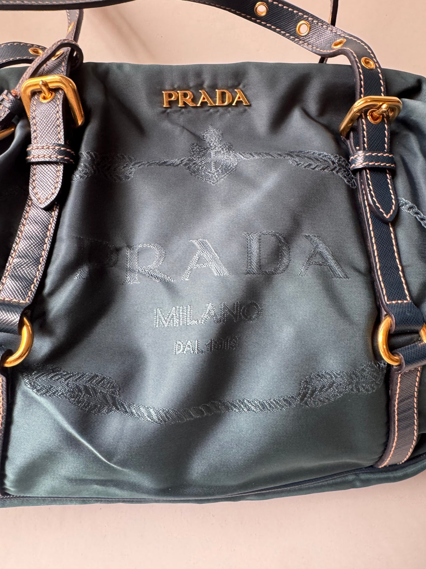 Prada Trimmed Logo