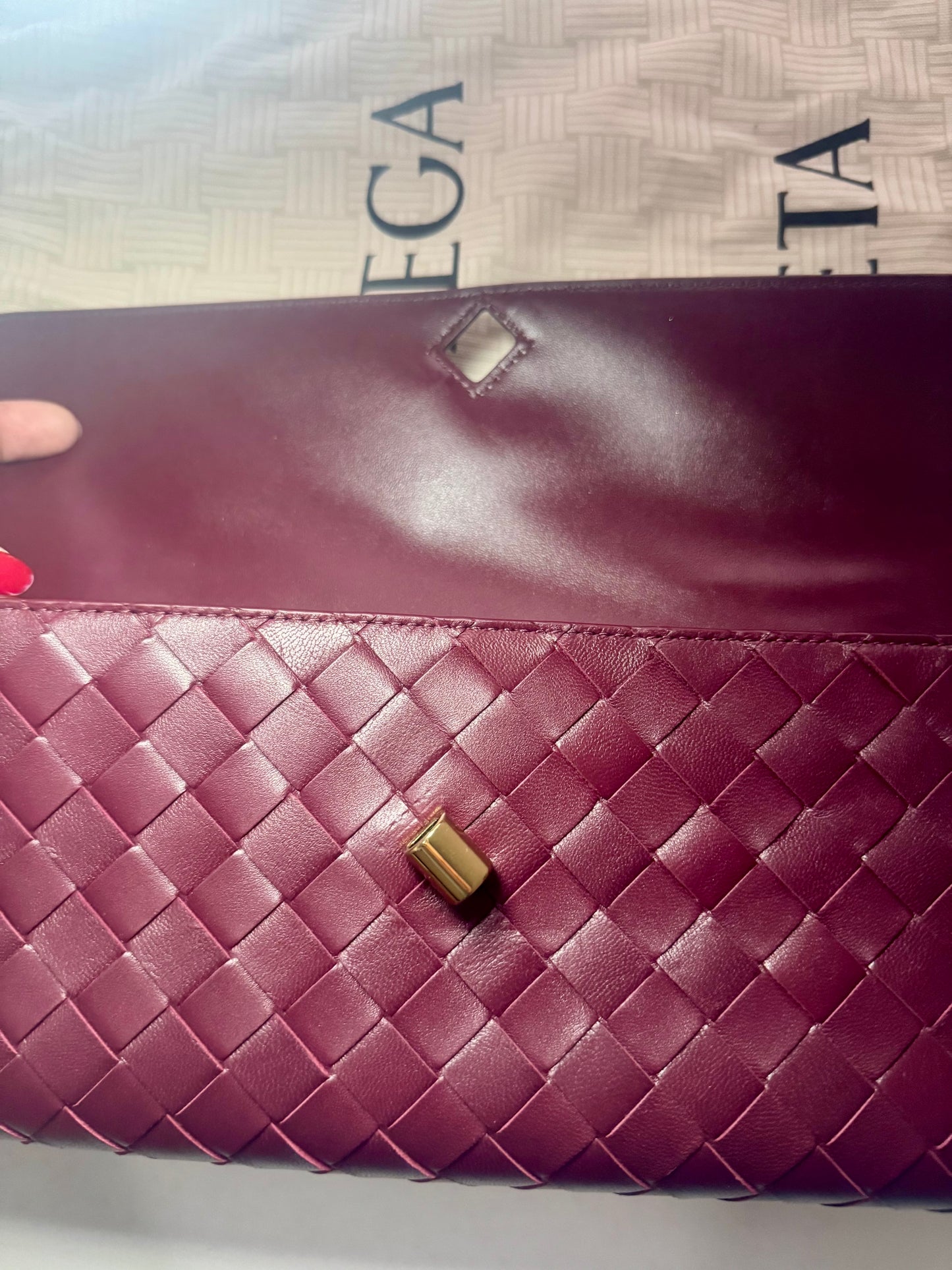 Bottega Veneta Andiamo Clutch