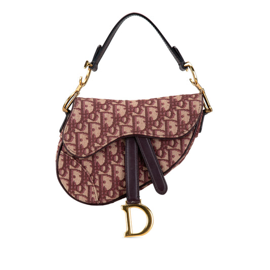 Dior Mini Saddle Jacquard