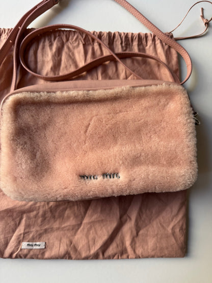 Miu Miu Logo Camera Bag