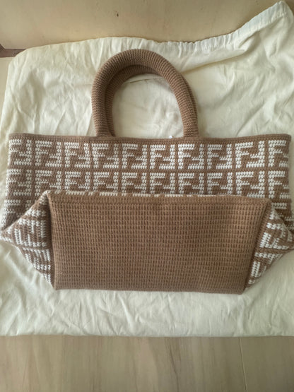 Fendi Zucca Shopper Tote