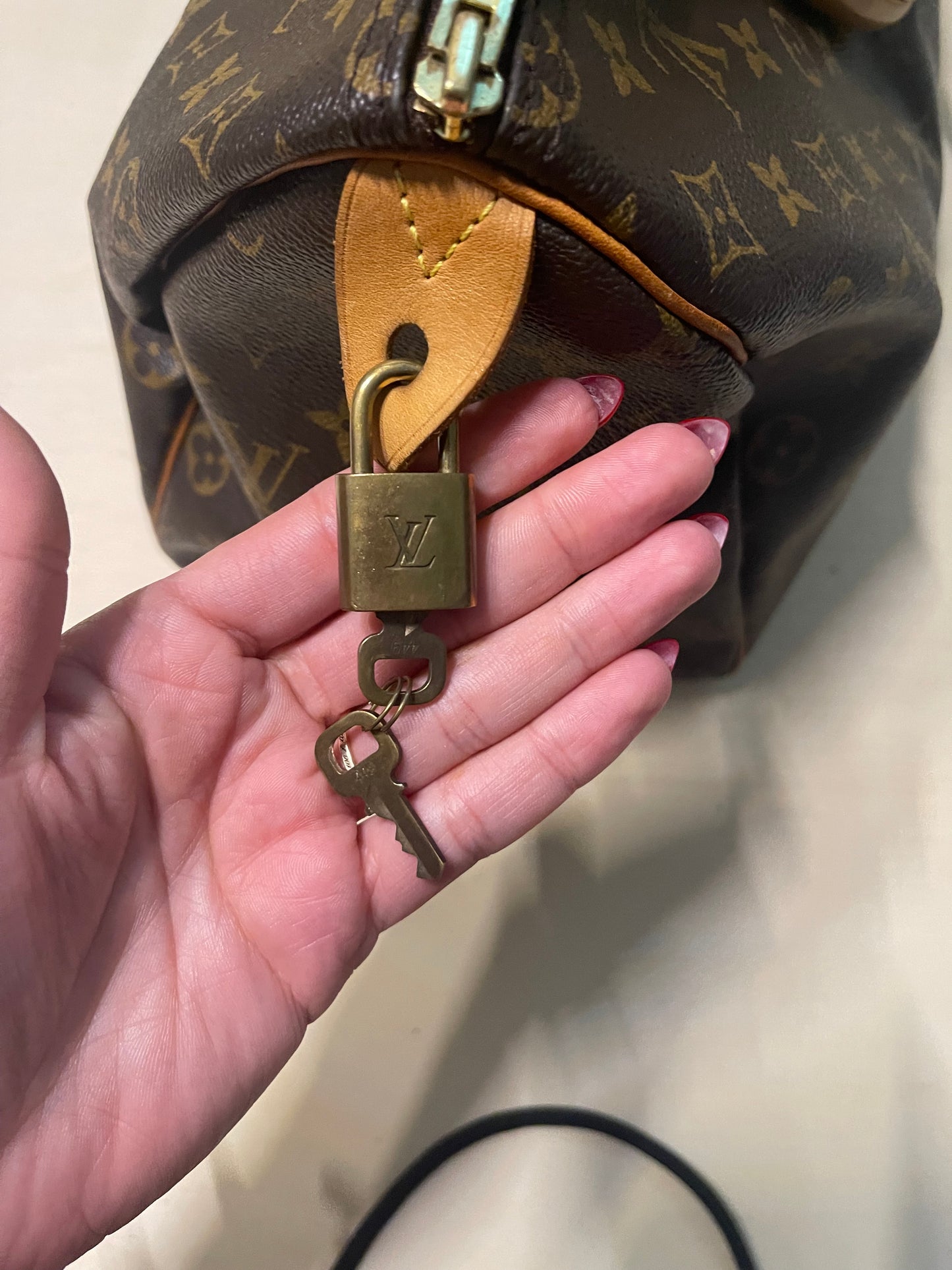 Louis Vuitton Speedy 35 monogram