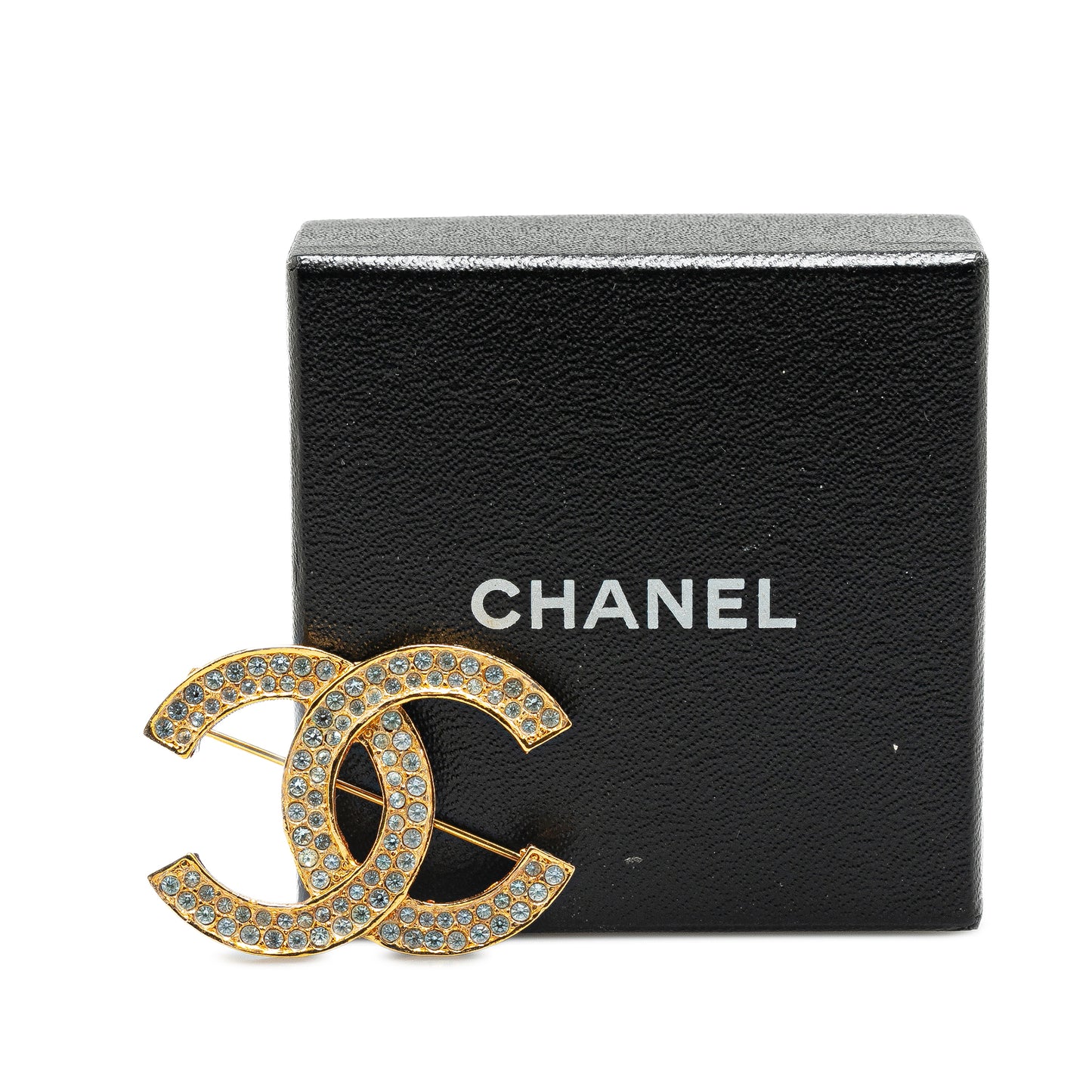 Spilla Chanel CC Rhinestones