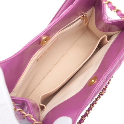 Chanel Crumpled Wavy CC Hobo Bag