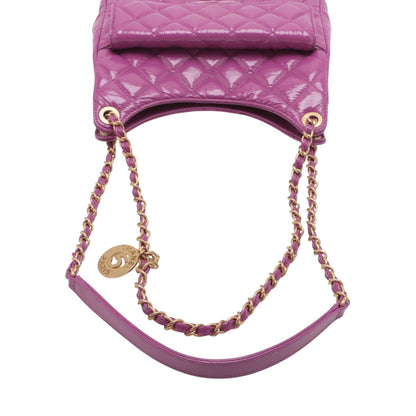 Chanel Crumpled Wavy CC Hobo Bag