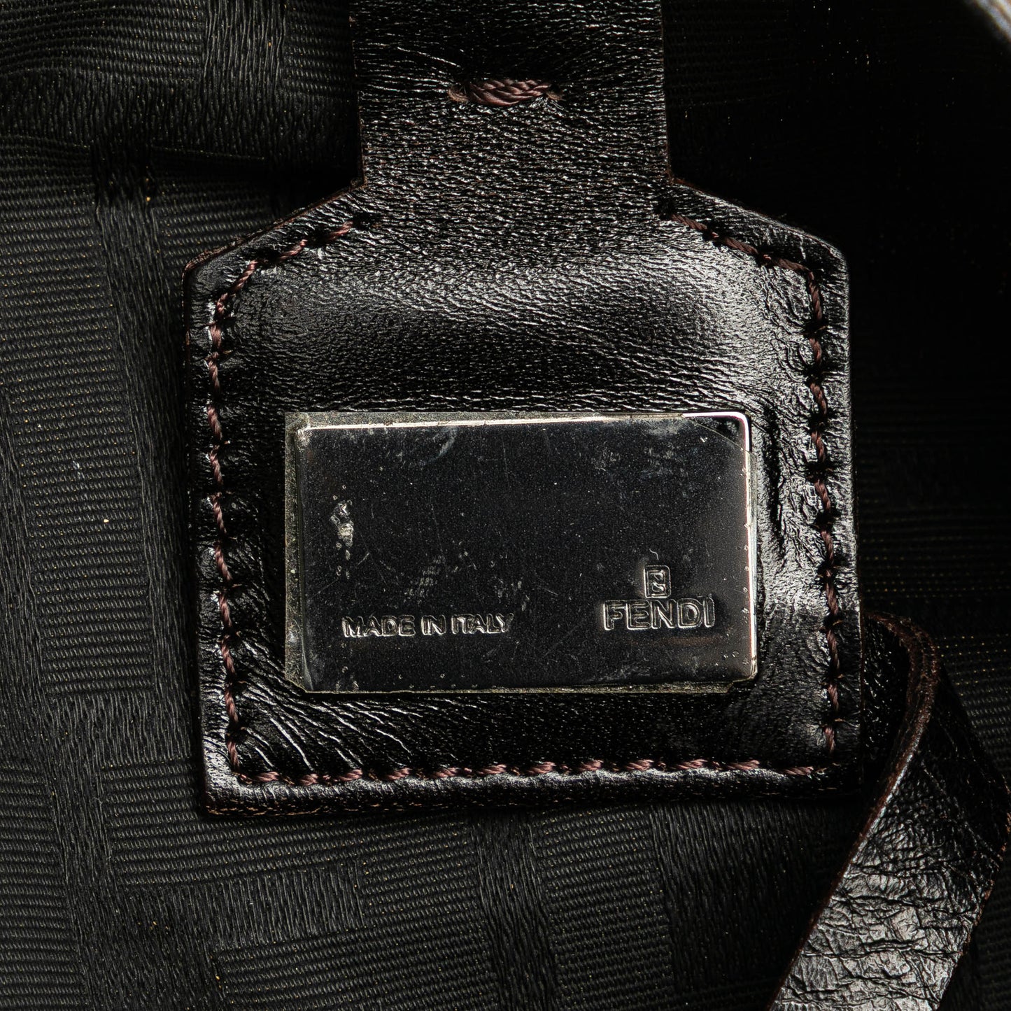 Fendi Zucca Canvas Roll Tote