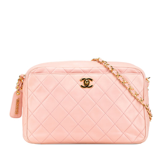 Chanel CC Quilted Camera Crossbody