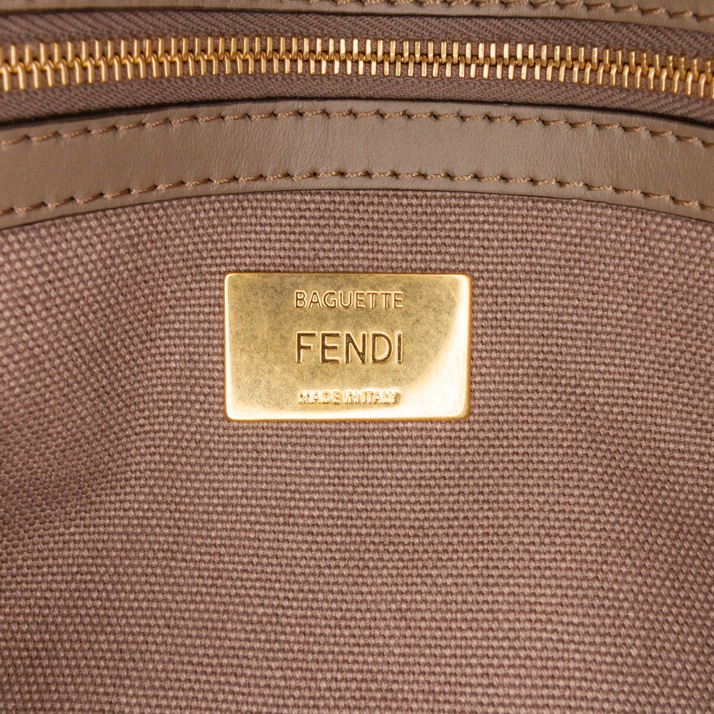 Fendi Baguette Canvas FF