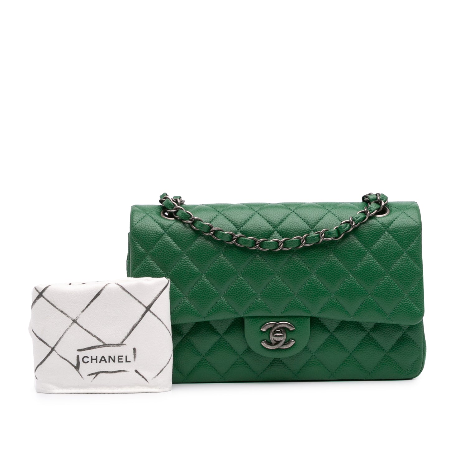 Chanel Timeless Medium Classic Caviar Double Flap