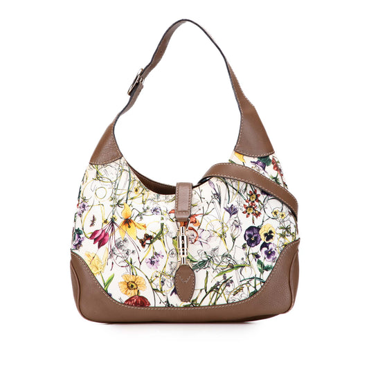 Gucci Flora Jackie O Bouvier Crossbody